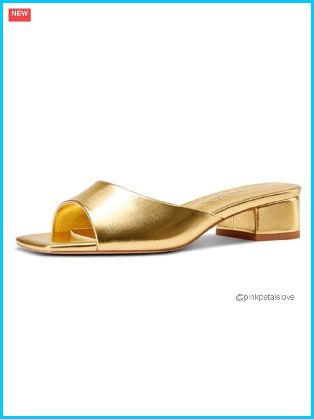 Womens Chunky Block Low Heel Open Toe Slingback Sandals Mules Dress Shoes